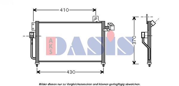 AKS DASIS kondensatorius, oro kondicionierius 112016N